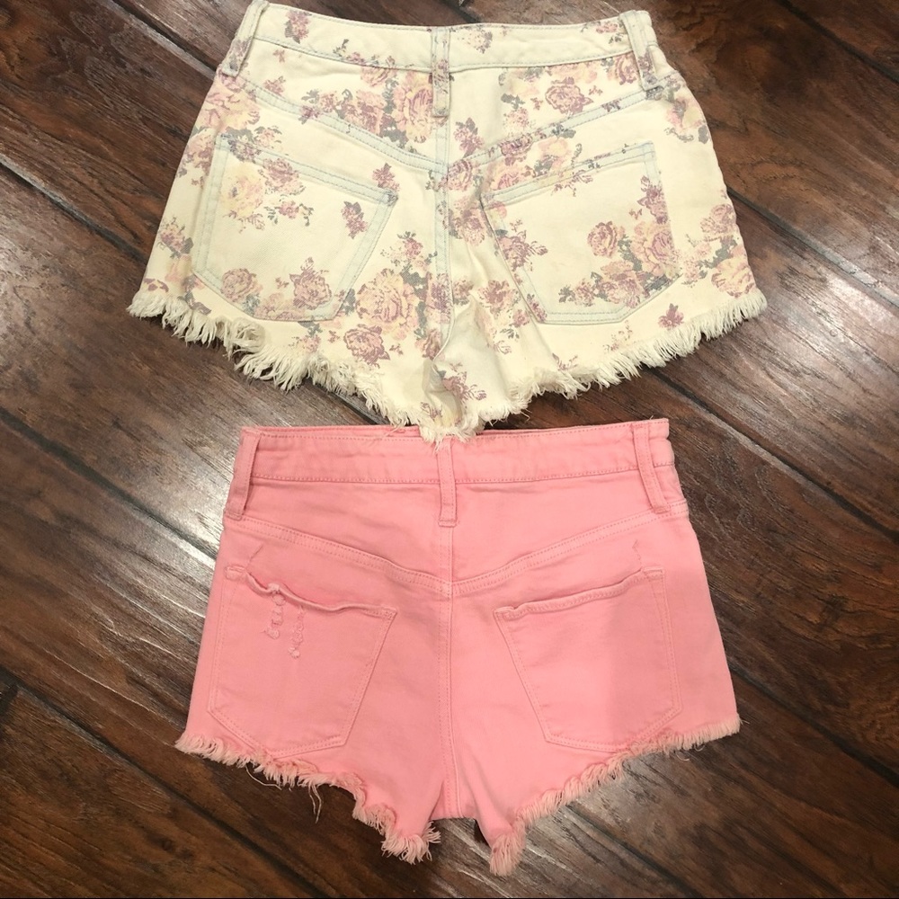 Mossimo  | High Rise Shorts | 2 pairs